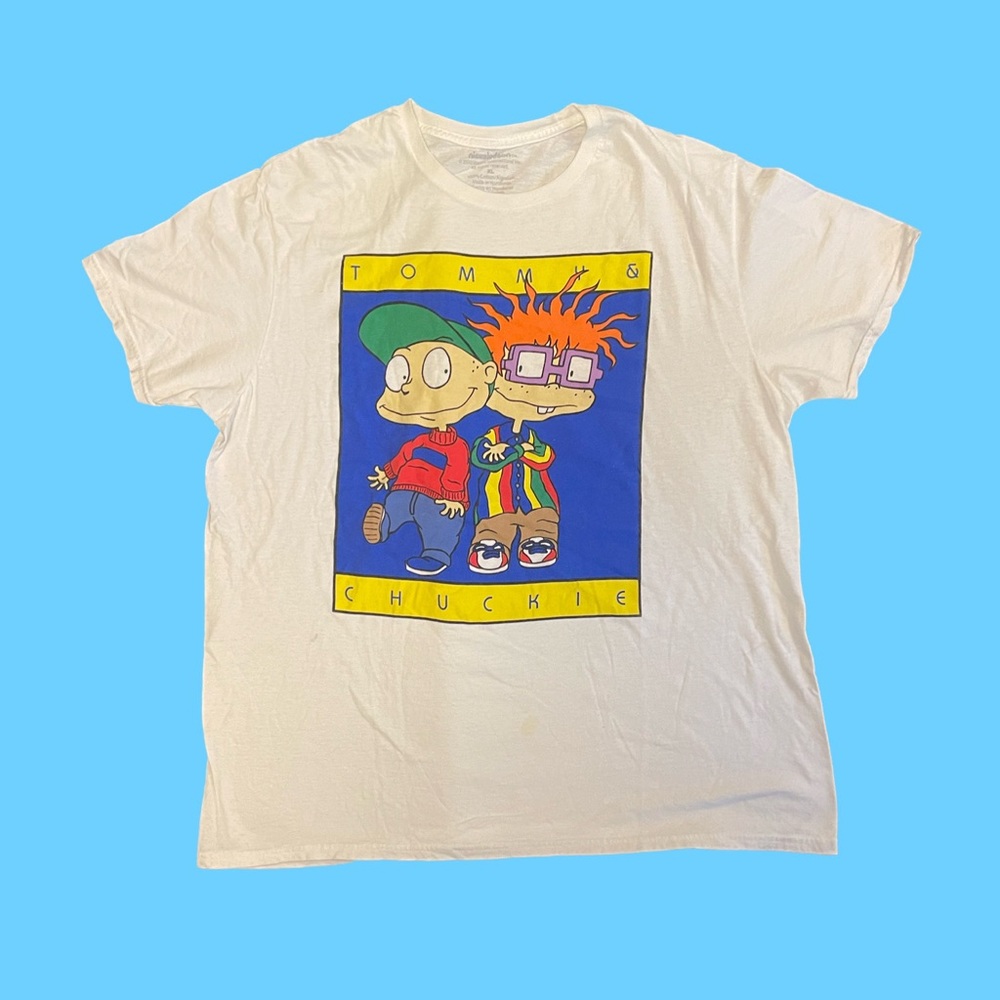 Vintage! RUGRATS Tommy & Chuckie best buds t-shirt